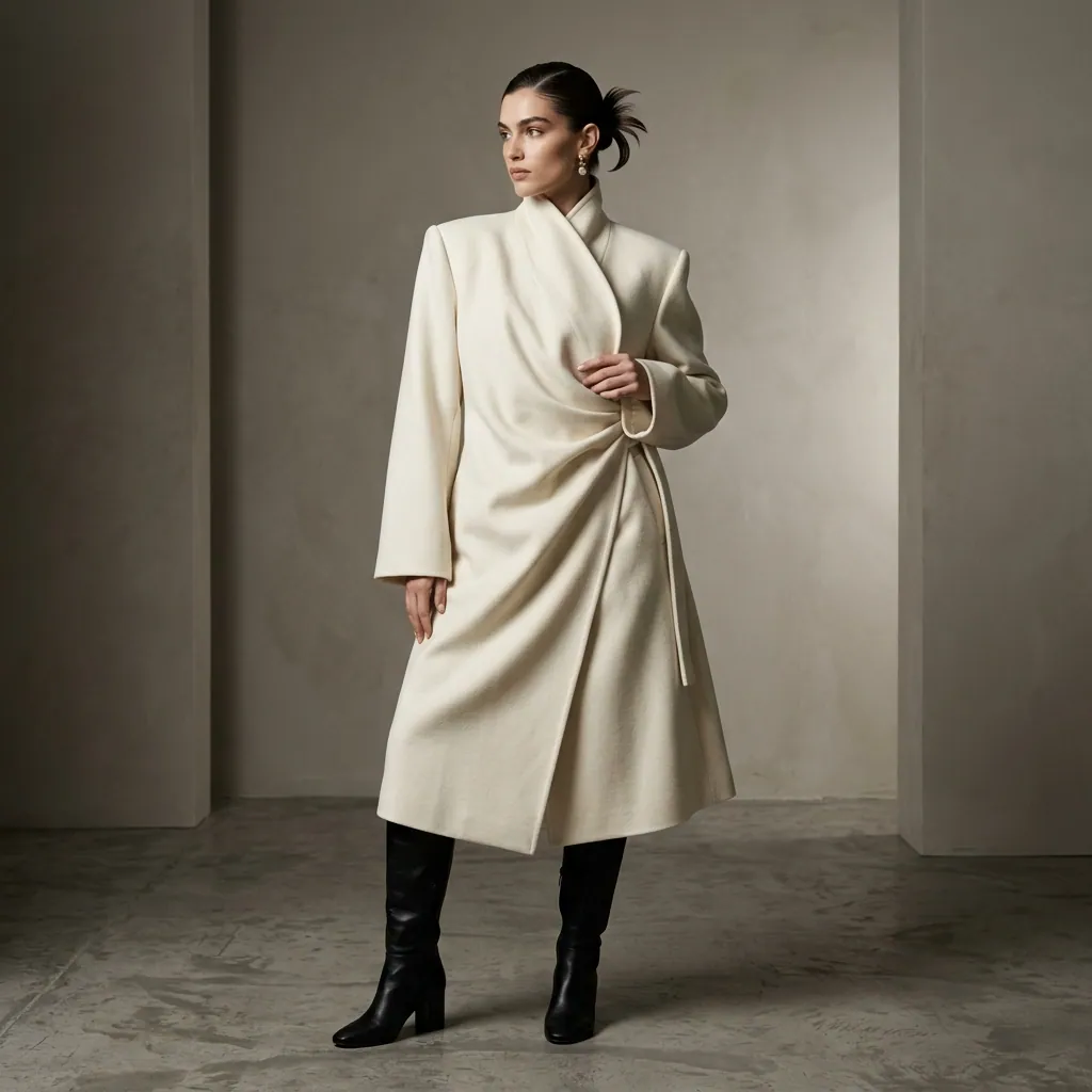 Double-Fold Overshirt front view